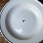 Enamel plate