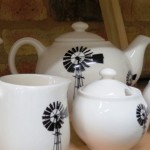 Windpomp tea set - Tamarillo Ceramics