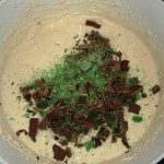 Peppermint Crisp Tart - Mix in Peppermint Crisp