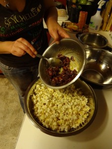 Bacon and Maple Syrup gourmet popcorn