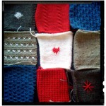 Yarn Bomb square knitting